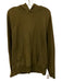 Champion Size M Green Cotton Solid Sweatshirt Hoodie Men's Jacket Green / M