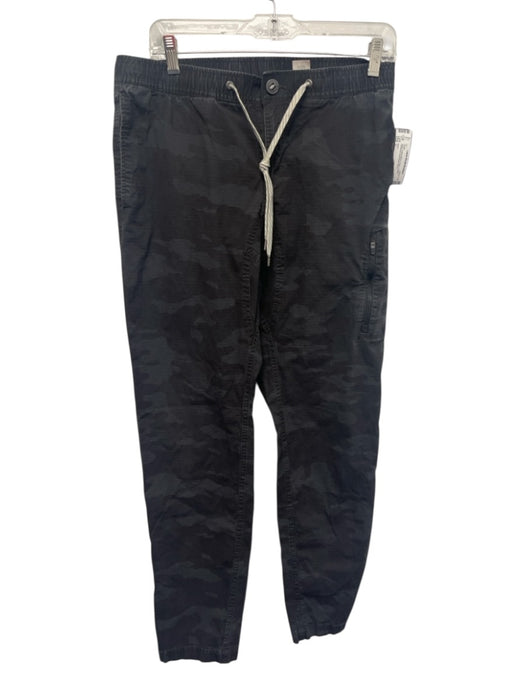 Vuori Size L Gray Cotton Blend Camo Jogger Athleisure Men's Pants Gray / L