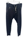 Sandro AS IS Size L Blue Cotton Blend Solid Sweatpant Jogger Men's Pants Blue / L