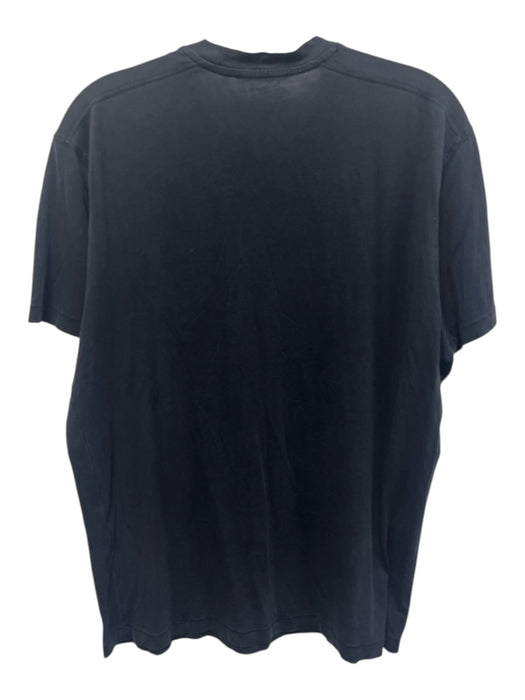 Tom Ford AS IS Size 50 Black Cotton Solid T shirt Crew Men's Short Sleeve Black / 50