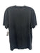 Tom Ford Size 50 Faded Black Cotton Solid T shirt Crew Men's Short Sleeve Faded Black / 50