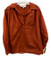 Hunter Bell Size XS Burnt Orange Cotton Long Balloon Sleeve Collared V Neck Top Burnt Orange / XS