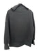 Varley Size XS Black Cotton Blend Ribbed Turtleneck Long Sleeve Side Zip Sweater Black / XS