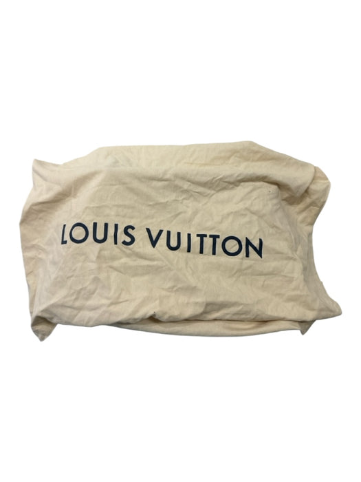 Louis Vuitton Cream & Blue Coated Canvas & Leather Damier Azur Neverfull Bag Cream & Blue / L