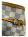 Louis Vuitton Cream & Blue Coated Canvas & Leather Damier Azur Neverfull Bag Cream & Blue / L