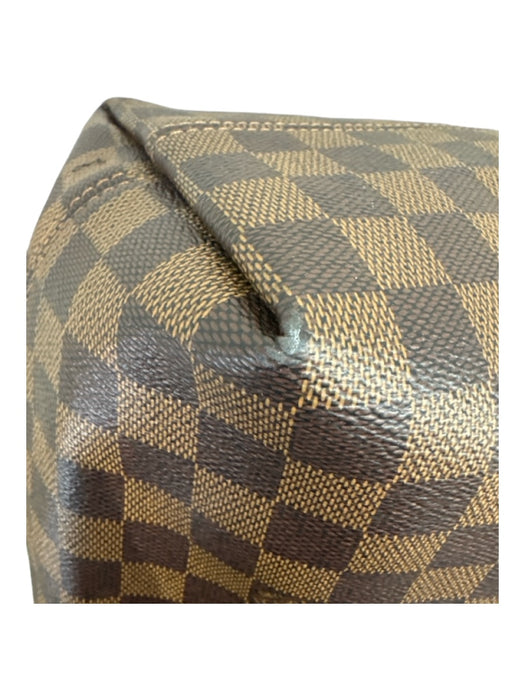 Louis Vuitton Dark Brown Coated Canvas Magnetic Damier Ebene Shoulder Strap Bag Dark Brown / L