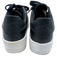 Nike Shoe Size 7.5 Black & White Leather Upper Perforated Low Top Sneakers Black & White / 7.5