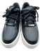 Nike Shoe Size 7.5 Black & White Leather Upper Perforated Low Top Sneakers Black & White / 7.5