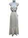 Jonathan Simkhai Swim Size M White Cotton Spaghetti Strap Tie Back Cutout Dress White / M