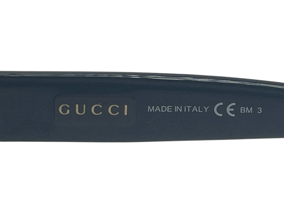 Gucci Brown Acetate Tortoiseshell Round Wayfarer Sunglasses Brown