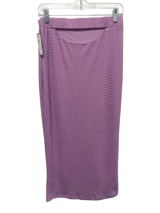 Camila Coelho Size M/S Lilac Purple Polyester Blend Elastic Waistband Skirt Set Lilac Purple / M/S
