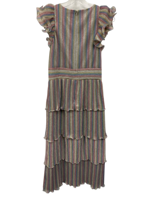 Saylor Size M Gray & multi Polyester Blend Metallic Thread Rainbow Dress Gray & multi / M