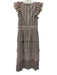Saylor Size M Gray & multi Polyester Blend Metallic Thread Rainbow Dress Gray & multi / M