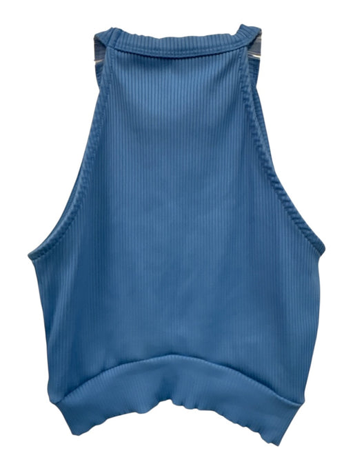 Year Of Ours Size S Blue Nylon Blend Elastic Waistband Ribbed Athletic Set Blue / S