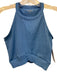 Year Of Ours Size S Blue Nylon Blend Elastic Waistband Ribbed Athletic Set Blue / S
