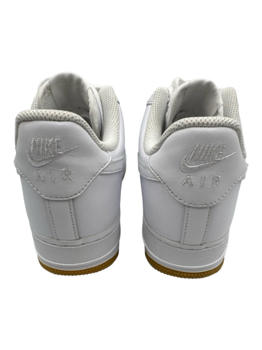Nike Shoe Size Est 7.5 White Leather Upper Perforated Low Top Lace Up Sneakers White / Est 7.5