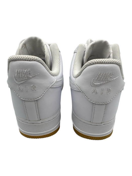 Nike Shoe Size Est 7.5 White Leather Upper Perforated Low Top Lace Up Sneakers White / Est 7.5