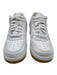 Nike Shoe Size Est 7.5 White Leather Upper Perforated Low Top Lace Up Sneakers White / Est 7.5