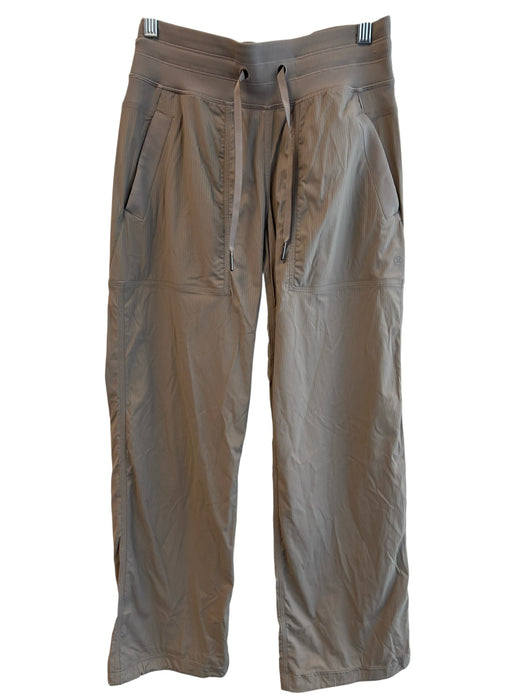 Lululemon Size 4 Grayish Brown Nylon Blend Drawstring Waist Pockets Pants Grayish Brown / 4