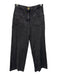 sessun Size 34 Faded Black Cotton Denim High Rise Striped Patch Pocket Pants Faded Black / 34