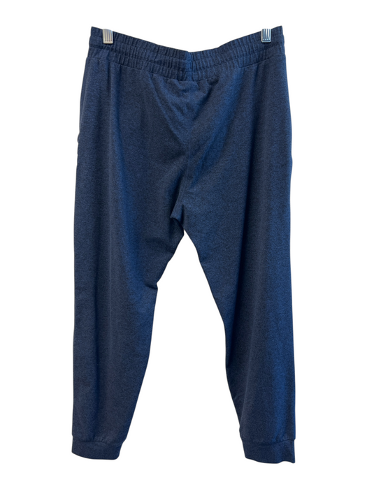 Vuori Size M Navy Polyester Blend Elastic Drawstring Waist High Waist Pants Navy / M