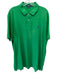 Polo Size XXL Green Cotton Solid Polo Men's Short Sleeve Green / XXL