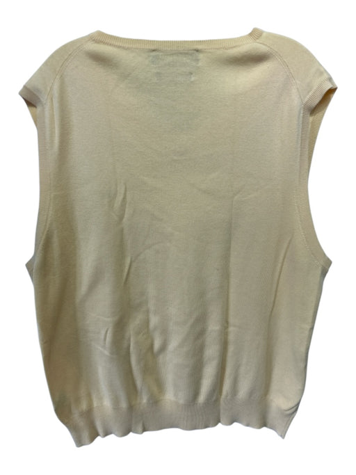 Polo Size XL Yellow Pima Cotton Solid Men's Vest Yellow / XL