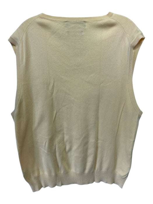 Polo Size XL Yellow Pima Cotton Solid Men's Vest Yellow / XL