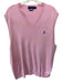 Polo Size XL Pink Pima Cotton Solid Men's Vest Pink / XL