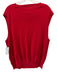 Polo AS IS Size Est XL Red Pima Cotton Solid Men's Vest Red / Est XL