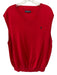 Polo AS IS Size Est XL Red Pima Cotton Solid Men's Vest Red / Est XL