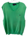 Polo Size XL Green Pima Cotton Solid Men's Vest Green / XL
