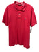 Lacoste Size XL Pink Cotton Solid Polo Men's Short Sleeve Pink / XL