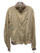 Lacoste Vintage Size XL Beige Synthetic Solid Windbreaker Zip Up Men's Jacket Beige / XL