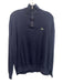 Lacoste Size XXL Blue Cotton Solid Men's Sweater Blue / XXL