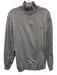 Lacoste Size 8 Gray Cotton Solid Quarter Zip Men's Sweater Gray / 8