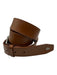 Lacoste Brown Leather Solid Men's Belt Brown