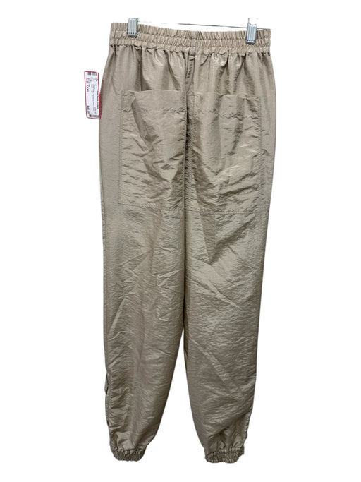 Tibi Size XXXS Khaki Beige Polyamide Blend Elastic Waist Jogger Pants Khaki Beige / XXXS