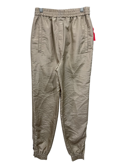 Tibi Size XXXS Khaki Beige Polyamide Blend Elastic Waist Jogger Pants Khaki Beige / XXXS