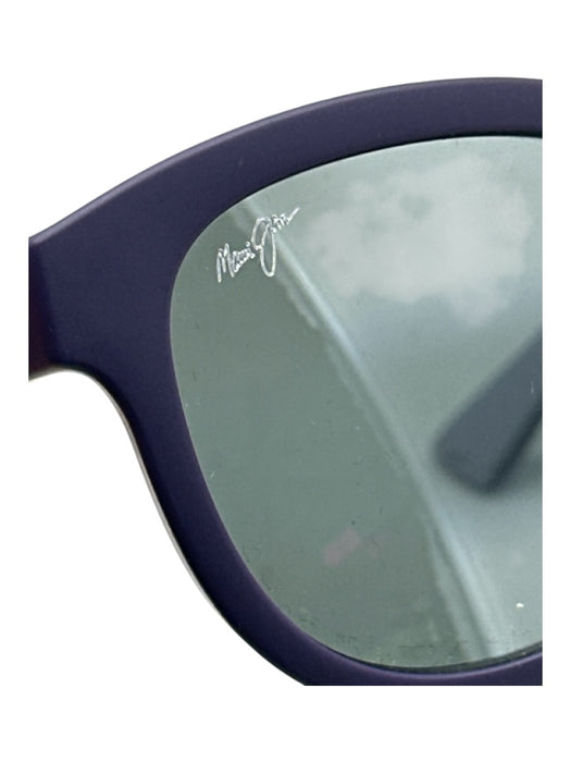 Maui Jim Purple Matte Polarized Wayfarer Sunglasses Purple