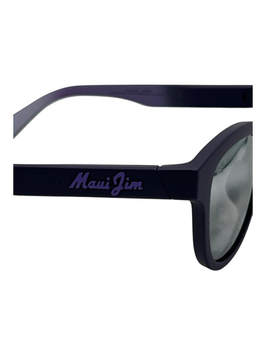 Maui Jim Purple Matte Polarized Wayfarer Sunglasses Purple