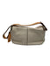 Kate Spade White & Brown Leather Toggle Clasp Shoulder Strap Pebbled Bag White & Brown / S