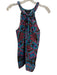 Etcetera Size 6 Brown, Blue, Pink Sleeveless Braided All Over Print Top Brown, Blue, Pink / 6