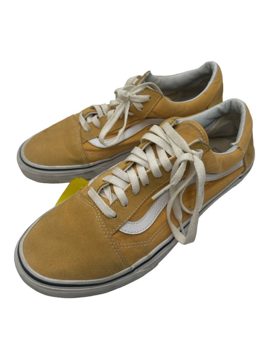 Vans Shoe Size 11 Yellow & White Canvas Solid Sneaker Men's Shoes 11