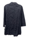 Julia Amory Size Medium Black Cotton Long Sleeve Embroidered Button Front Dress Black / Medium