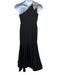 Mac Duggal Size 6 Black Polyester Rhinestones Bow Detail Sleeveless Gown Black / 6