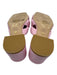 Stuart Weitzman Shoe Size 8.5 Light Pink textile upper Woven Bow Mules Light Pink / 8.5