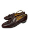 Gucci Shoe Size 43 AS IS Oxblood Leather Broguing Tassel loafer Men's Shoes 43