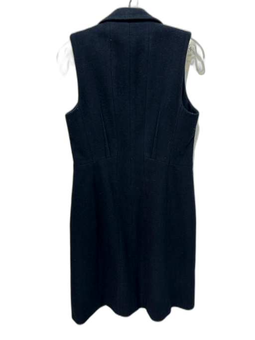 Rag & Bone Size 4 Navy Wool & Polyester Double Breast Sailor Buttons Vest Coat Navy / 4