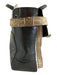 Reed Krakoff Beige & Black Leather Snake Embossed Hand Open Buckles Bag Beige & Black / M